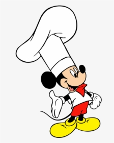 Dazzling Design Ideas Clipart Mickey Mouse Baby 1st - Chef Mickey Clipart, HD Png Download, Transparent PNG