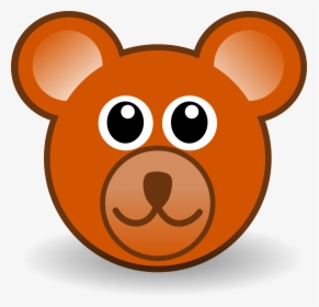Bear Face Clipart, HD Png Download, Transparent PNG