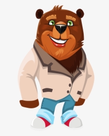Grizzly-bear - Portable Network Graphics, HD Png Download, Transparent PNG