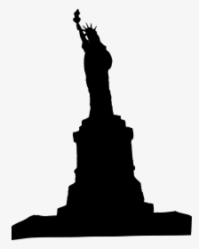 Statue Liberty New Free Picture - Statue Of Liberty Silhouette Png, Transparent Png, Transparent PNG