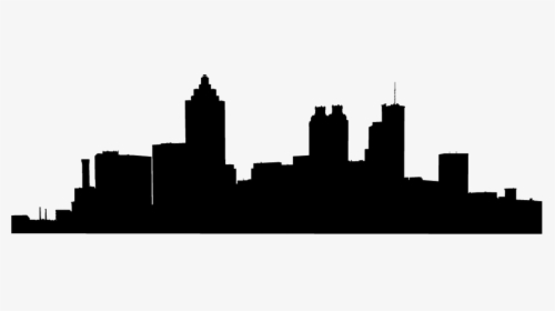 Clip Art City Transprent - Atlanta Skyline Vector Png, Transparent Png, Transparent PNG