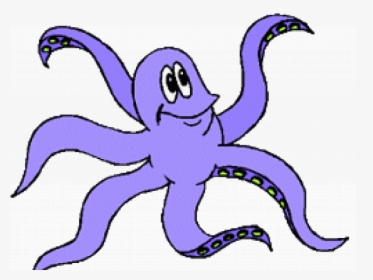 Squid Clipart Animated - Octopus Pictures For Kids, HD Png Download, Transparent PNG