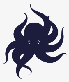 Transparent Octopus Clipart Black And White - Favicon Octopus, HD Png Download, Transparent PNG