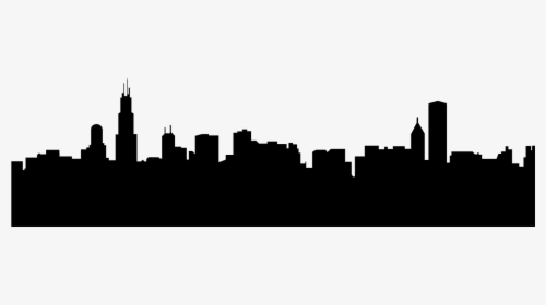 Beyond The Park - Chicago Skyline Silhouette Outline, HD Png Download, Transparent PNG