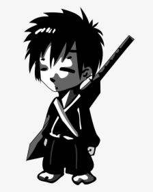 Samurai Anime Dibujo, HD Png Download, Transparent PNG