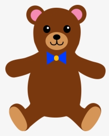 Teddy Bear Clipart Free Images - Brown Clipart, HD Png Download, Transparent PNG
