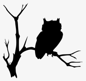 Owl Silhouettes Black Free Picture - Ad Maiorem Dei Gloriam, HD Png Download, Transparent PNG