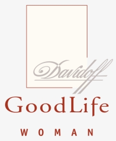 Davidoff Goodlife Woman Logo Png Transparent - Davidoff, Png Download, Transparent PNG