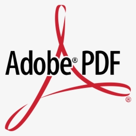 Adobe Pdf Logo Png Transparent - Adobe Pdf Logo Png, Png Download, Transparent PNG