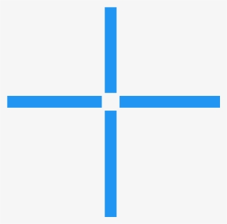 Crosshair - Cross - Cross, HD Png Download, Transparent PNG