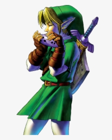 Link Legend Of Zelda Ocarina Of Time, HD Png Download, Transparent PNG