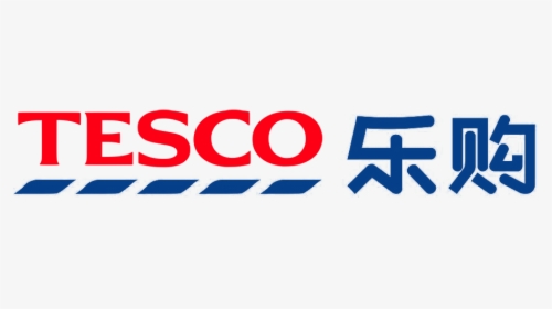 Tesco Logo Chinese - Tesco Logo, HD Png Download, Transparent PNG