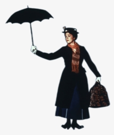 Julie Andrews As Mary Poppins - Mary Poppins Julie Andrews Png, Transparent Png, Transparent PNG