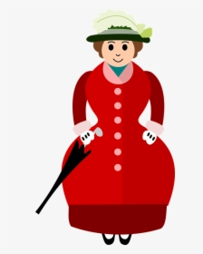 Mary Poppins, Books For Children, Childcare, Red Dress - Mary Poppins, HD Png Download, Transparent PNG