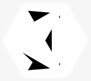 Kraken Logo Black And White - Triangle, HD Png Download, Transparent PNG
