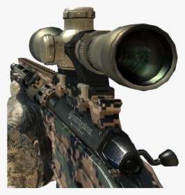 Call Of Duty Wiki - Mw3 Msr Png, Transparent Png, Transparent PNG