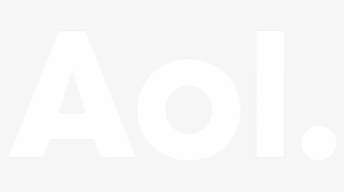 Aol-logo - Circle - Aol Logo White Transparent, HD Png Download, Transparent PNG