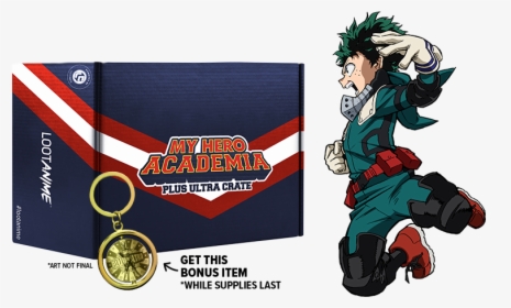 My Hero Academia Loot Crate, HD Png Download, Transparent PNG