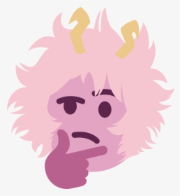 Overwatch Face Pink Facial Expression Nose Mammal Vertebrate - My Hero Academia Discord Emotes, HD Png Download, Transparent PNG
