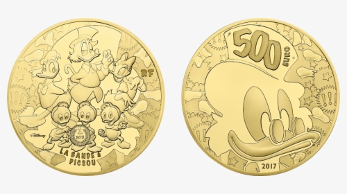 France 500 Euros Coin, HD Png Download, Transparent PNG