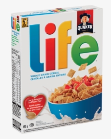 Quaker® Life® Original Cereal - Quaker Oats Life Cereal, HD Png Download, Transparent PNG