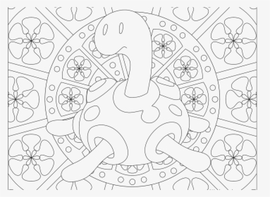 Pokemon Adult Coloring Pages - Pokemon Coloring Pages For Adults, HD Png Download, Transparent PNG