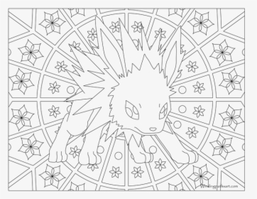 Mercedes Drawing Colouring Page - Adult Coloring Pages Pokemon, HD Png Download, Transparent PNG