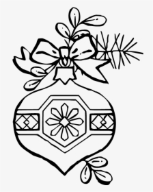 Coloring Pages Of Christmas Stuff - Christmas Ornaments Coloring Pages, HD Png Download, Transparent PNG