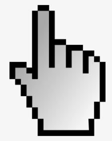 Pointer Transparent Mickey Mouse Hand - Hand Cursor, HD Png Download, Transparent PNG