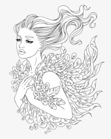 Line Artsy Free Adult - Coloring Pages For Adults Hd, HD Png Download, Transparent PNG