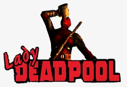 Marvel Heroes At Skyrim - Lady Deadpool Logo Png, Transparent Png, Transparent PNG