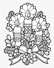 Make Your Own Days - Christmas Patterns To Colour, HD Png Download, Transparent PNG