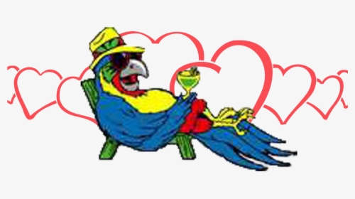 Lhc Parrot Head With Hearts Clipart , Png Download - Friends Happy Valentines Day, Transparent Png, Transparent PNG