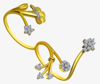 14kt Yellow Gold Ring - Pc Chandra Jewellers Ring Ladies, HD Png Download, Transparent PNG