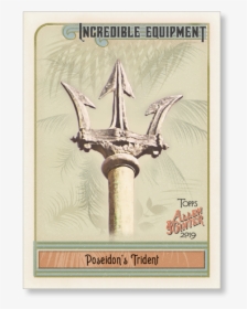 Poseidon S Trident 2019 Topps Allen & Ginter Oversized - Illustration, HD Png Download, Transparent PNG
