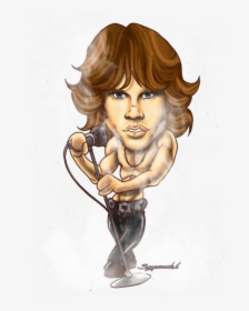 Transparent Jim Morrison Png - Jim Morrison Paintings Cartoons, Png Download, Transparent PNG