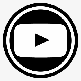 Logo De Youtube Blanco Png, Transparent Png, Transparent PNG