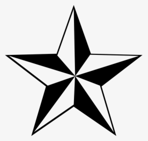 Lone Star, Star, Texas - Nautical Star, HD Png Download, Transparent PNG