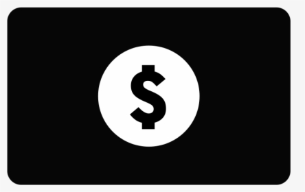 Money Icon Png Black, Transparent Png, Transparent PNG