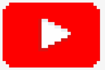 Youtube Logo Pixel Art, HD Png Download, Transparent PNG