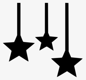 Stars Icon Png - Hanging Stars Svg Free, Transparent Png, Transparent PNG