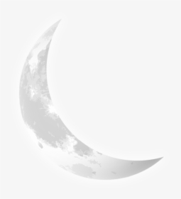 The Waning Crescent Moon Is The Very Last Moon Phase, - Glowing Crescent Moon Png, Transparent Png, Transparent PNG