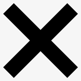 Cross Png Icon - Logo Black And White, Transparent Png, Transparent PNG