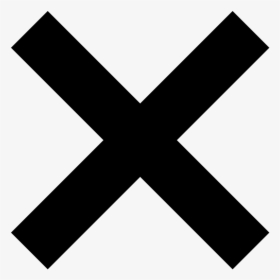 Cross Png Icon - Logo Black And White, Transparent Png, Transparent PNG
