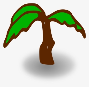 Rpg Map Symbols - Palm Tree Clip Art, HD Png Download, Transparent PNG
