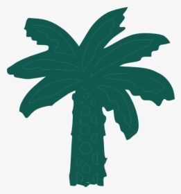 Palm Tree Svg Clip Arts - Animasi Pohon Kelapa Sawit, HD Png Download, Transparent PNG