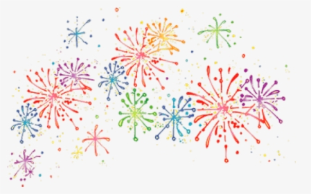 Clip Art Cartoon Fireworks - Fireworks Clipart Transparent Background, HD Png Download, Transparent PNG