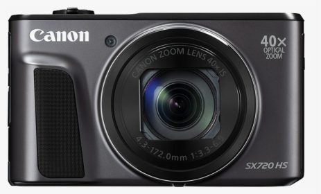 Camera Png Image File - Canon Powershot Sx720 Hs, Transparent Png, Transparent PNG