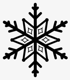 Snowflake Silhouette, HD Png Download, Transparent PNG