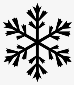 Simple Snowflake Clipart, HD Png Download, Transparent PNG